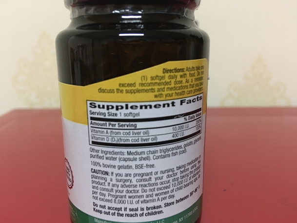 018年5月晒单--氨基酸钙镁含K2+天然维生素A